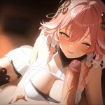 Changli mouth and pussy creampie - WuWa 2d hentai video